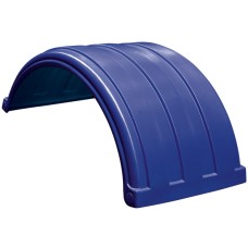 Dynaplas Low Profile Plastic Mudguard - 630mm Wide - Dark Blue